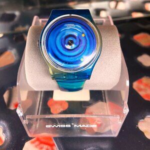 Swatch Watch Studio Azzurro GK232 Vintage 1996